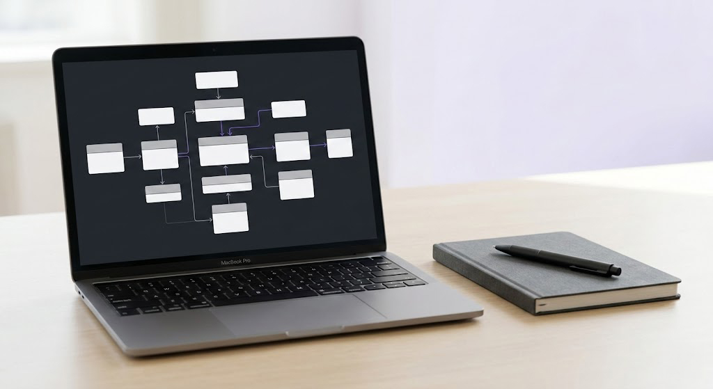 Full-stack web development workflow at Sakalio Solutions